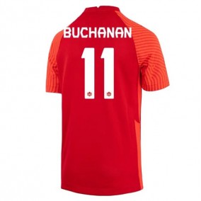 Canada Tajon Buchanan 11 2023/2024 Hemma Fotbollströjor Kortärmad